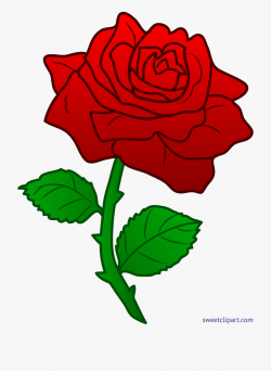 Rose Red 3 Clip Art - Red Rose Clipart #1948744 - Free ...