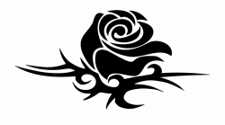 Tattoo Png Love - Tribal Rose Tattoo Png Free PNG Images ...