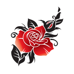 Rose Tattoo Clipart - ClipArt Best - ClipArt Best | Rose ...