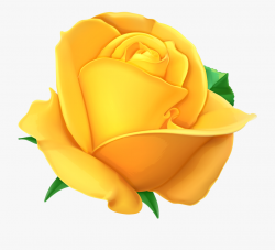 Discover Ideas About Rose Clipart - Yellow Rose With ...