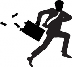 Running businessman clipart - Cliparting.com