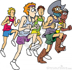 People Running Marathon Clipart | Clipart Panda - Free Clipart Images