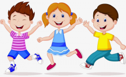 Running Three Children, Children Clipart, Child, Run PNG Image - 400 ...