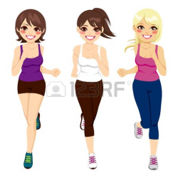 Stock Vector in 2019 | Art That I\'ve Tried | Running drawing ...