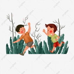 Running Three Children, Children Clipart, Child, Run PNG Transparent ...