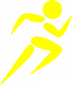 Man Running Yellow Clip Art at Clker.com - vector clip art online ...