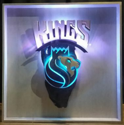 Custom Wood Sacramento Kings Logo by Derek Horizumi ...
