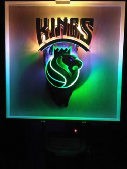 Custom Wood Sacramento Kings Logo by Derek Horizumi ...