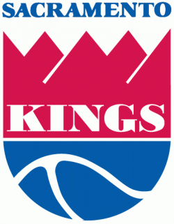 Sacramento Kings Primary Logo (1986) - Red and blue shield ...
