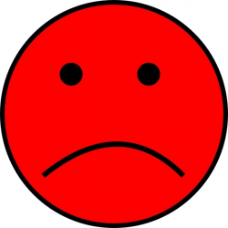 Frowny Face clip art Free vector in Open office drawing svg ...