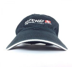 Details about Safeway Ingredients For Life Embroidered Black Baseball Cap  Hat Adj Adult Cotton