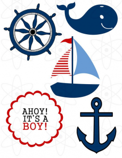 Nautical Theme Baby Shower images | Baby shower clipart ...