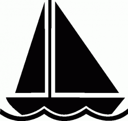 Sailboat black and white sailboat clip art free clipart ...