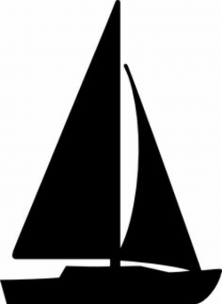 Yacht Clipart Black And White | Free download best Yacht ...