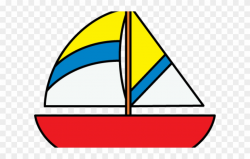 Yacht Clipart Colorful Boat - Clipart Cartoon Boats - Png ...