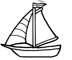 Drawing A Simple Sailboat - ClipArt Best