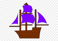 Sailboat Clipart Purple - Png Download (#270893) - PinClipart