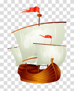 Realistic sea sailboat items transparent background PNG ...