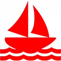Sail,Red flag,Clip art,Sailboat,Graphics #231464 - Free Icon ...