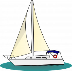 Sailing yacht Sailboat Clip art - yacht png download - 2435 ...