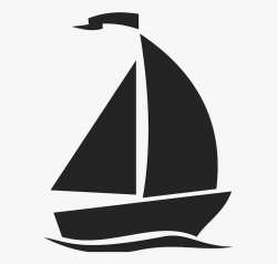 Boat Clipart Silhouette - Sail Boat Silhouette #1373215 ...