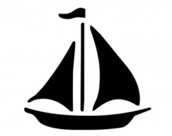 Sailboat Silhouette Clipart | Free download best Sailboat ...