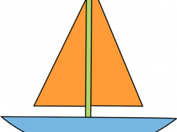 Sailboat Clipart Triangle - Yacht - Png Download - Full Size ...