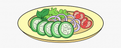 How To Draw Salad - Simple Salad Drawing #149996 - Free ...