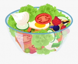 Salad Clipart Vegetable Clip Art - Salad Clipart Png #147473 ...