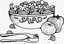 Book Black And White clipart - Salad, Vegetable, Lettuce ...