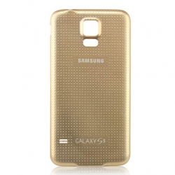OEM Samsung Galaxy S5 SM-G900 Battery Door Back Cover Replacement - Copper  Gold (Samsung Logo) (Bulk Packaging)