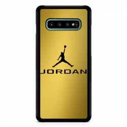 Michael Jordan Logo Gold Z4468 Samsung Galaxy S10 Premium Case