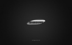 Download wallpapers Samsung logo, silver shiny logo, Samsung ...