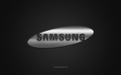 Download wallpapers Samsung logo, silver shiny logo, Samsung ...