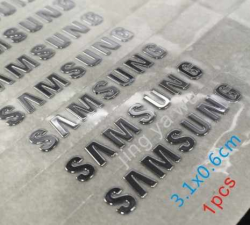 Custom metal Gold Samsung logo metal paste Samsung galaxy S3 ...