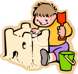 Clip Art: Boy Playing In Sand | Clipart Panda - Free Clipart ...