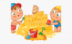 Sand Clipart Heap Sand - Happy Children Day Cartoon #1514946 ...