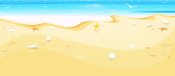 Beach of La Concha Golden Sands , Summer Beach s PNG clipart ...
