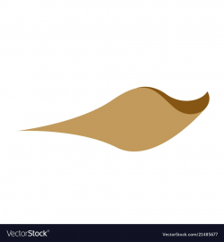 Isolated beach sand icon