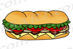 Build A Sub Sandwich Clipart Bundle