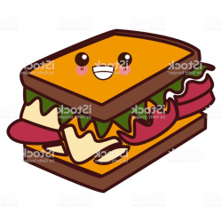 Best Free Cartoon Sandwich Drawing » Free Vector Art, Images ...