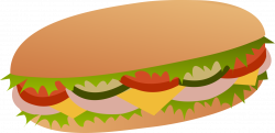 Sandwich clipart footlong, Sandwich footlong Transparent ...
