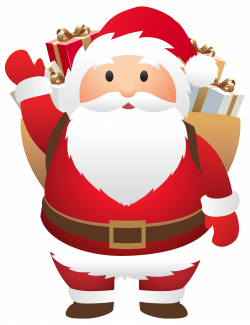 Cute Santa PNG Clipart Image | Gallery Yopriceville - High-Quality ...