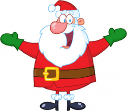 Happy Santa Cliparts - Making-The-Web.com