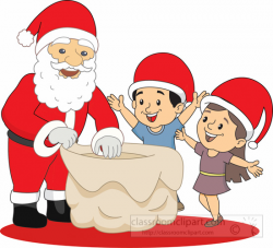 Kids Santa Clipart & Free Clip Art Images #11069 - Clipartimage.com