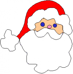 DLTK\'s Crafts for Kids Santa Claus Clipart