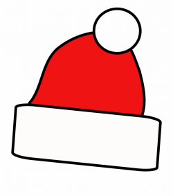 Jpg Transparent Download Cap Clipart Christmas - Simple Santa Hat ...