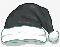 Black Santa Hat - Black Christmas Hat Transparent PNG Image ...