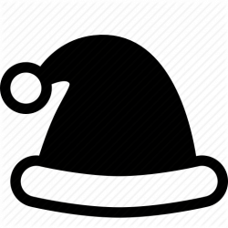 Christmas Black And White clipart - Hat, Cap, Font ...