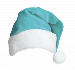 Santa Claus Hat Christmas Santa suit - Blue Christmas hat ...